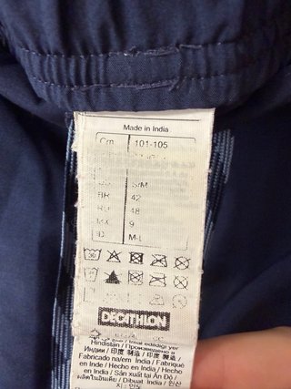 Falda pantalón Quechua Azul Marino Talla L/XL