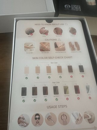 Epilatore Luce Pulsata Farvory Oro Bianco