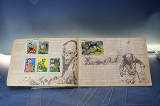 Álbum de cromos: Monstruos. Mundicromo, 1986. Incompleto.