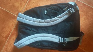 Mochila Nike Air Negra y Gris