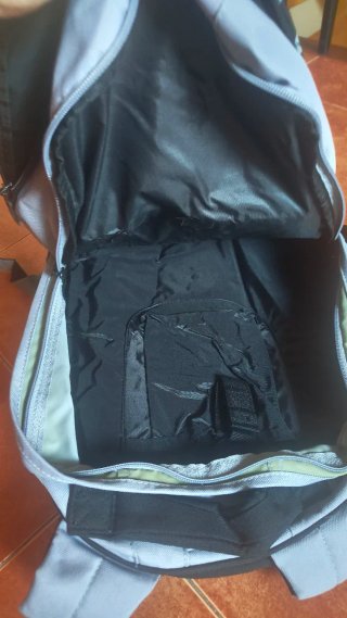 Mochila Nike Air Negra y Gris