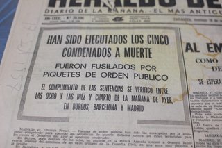 Heraldo de Aragón. Periódicos antiguos. Años 40, 50 y 70.
