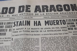 Heraldo de Aragón. Periódicos antiguos. Años 40, 50 y 70.