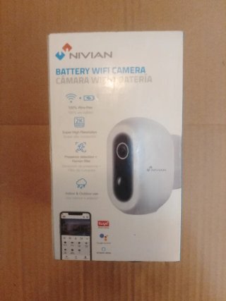 Cámara WiFi a Batería Nivian 2K