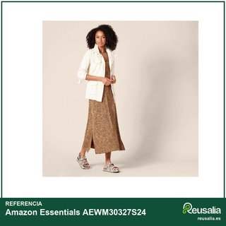 Amazon Essentials vestido midi punto mujer