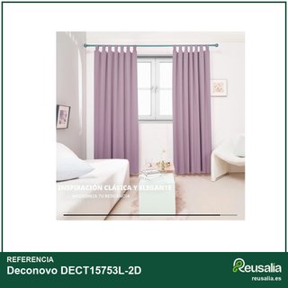 Deconovo cortinas salón aislante térmico