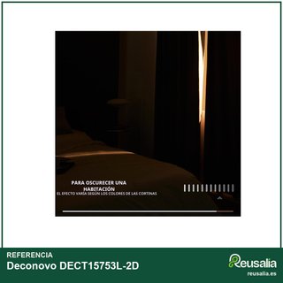 Deconovo cortinas salón aislante térmico