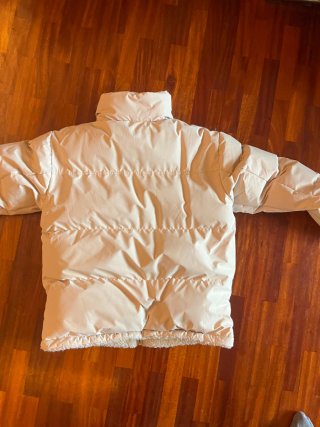 Chaqueta Adidas Beige Borrego