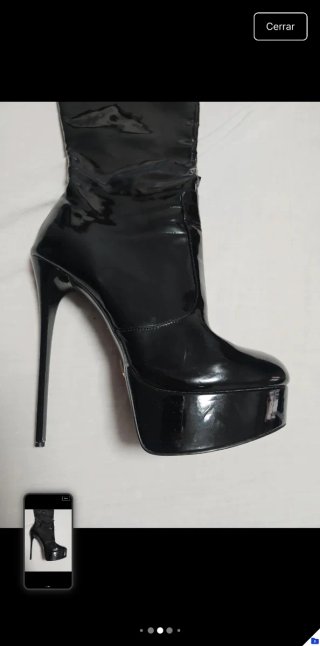 Botas de tacón alto Giaro talla 45