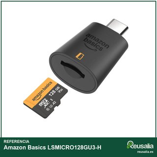 Amazon Basics 128GB Tarjeta microSD alta velocidad