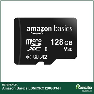 Amazon Basics 128GB Tarjeta microSD alta velocidad