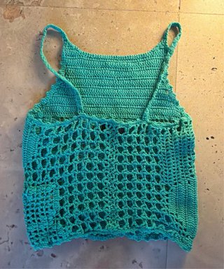 Top Crochet Zara Talla S