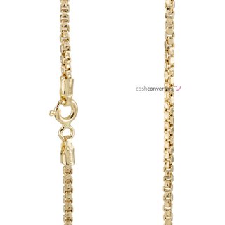 cadena oro 18k con circonita 30cm