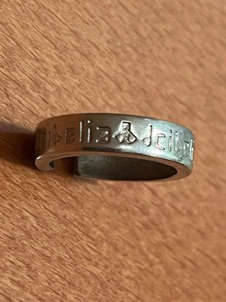 Anillo Discoteca DCIBELIA. Ajustable