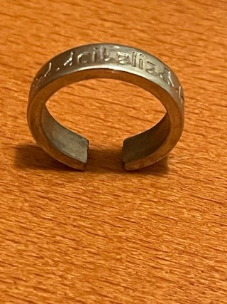 Anillo Discoteca DCIBELIA. Ajustable