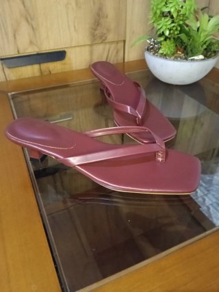 Sandalias de tacón alto rojas