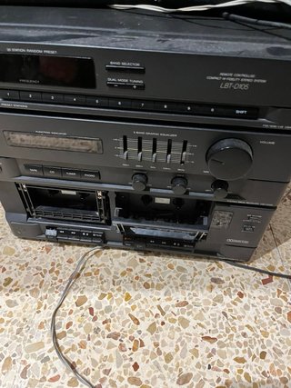 Equipo musical Sony vintage