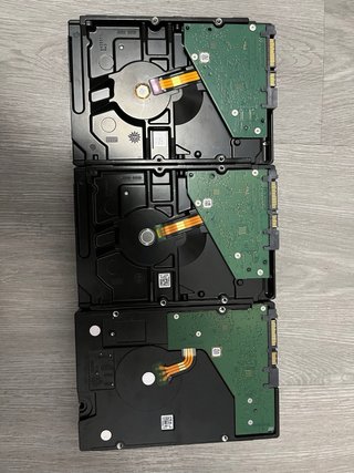 Lote 3 Discos Duros  8TB PARA PIEZAS T36D6R