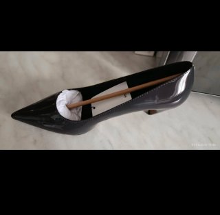 Zapatos de tacón grises talla 39