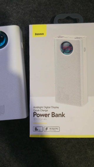Powerbank Baseus 30.000mAh 65W (Ecrã Digital) - Co