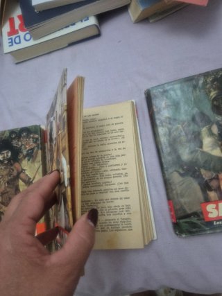 Lote de libros salgari
