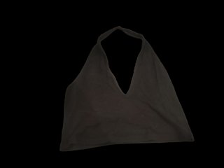Top Corto Con Cuello Halter para Mujer.