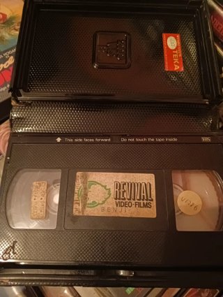 BENJI VHS VIDEOCLUB CARATULA RECORTADA