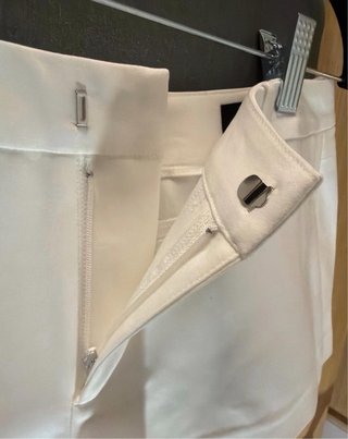 Zara Mini Short Blanco Talla S