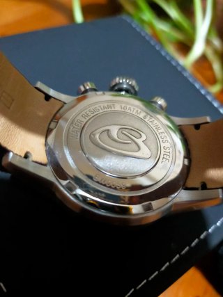Reloj Breil Cronógrafo Marrón y Naranja