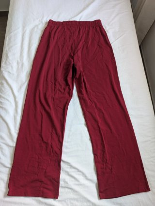 Pantalones Pijama Mujer Hugo Boss Rojo Oscuro