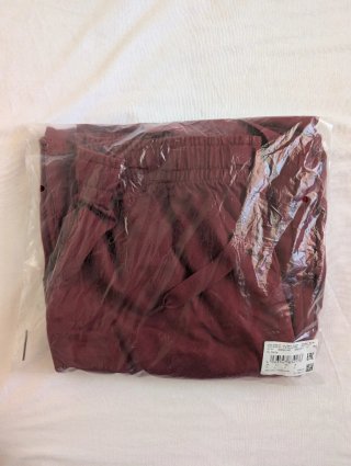 Pantalones Pijama Mujer Hugo Boss Rojo Oscuro