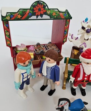 Playmobil Mercadillo Navideño 4891