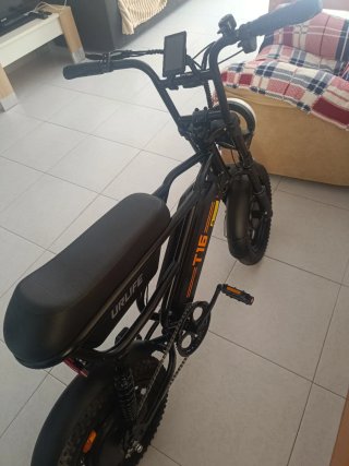 Bici Eléctrica URFLIFE T16 Negra
