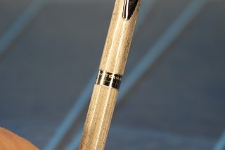 Bolígrafo Waterman plaqué plata.