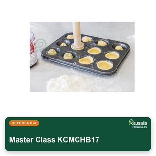 Master Class molde antiadherente 12 magdalenas