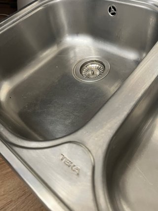 Fregadero doble Teka con grifo incluido