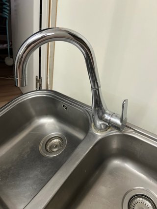Fregadero doble Teka con grifo incluido