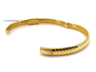 pulsera oro 18k con piedra con circonita