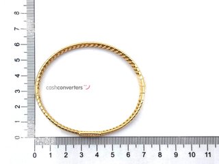 pulsera oro 18k con piedra con circonita