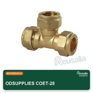 Bolsa compresión latón para tubería 28mm