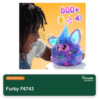 Hasbro Furby peluche interactivo música luces