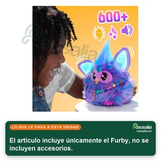 - Hasbro Furby peluche interactivo música luces