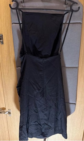 Vestido Zara Negro Midi Talla S