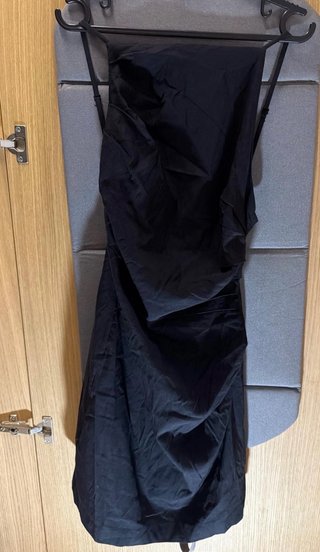 Vestido Zara Negro Midi Talla S