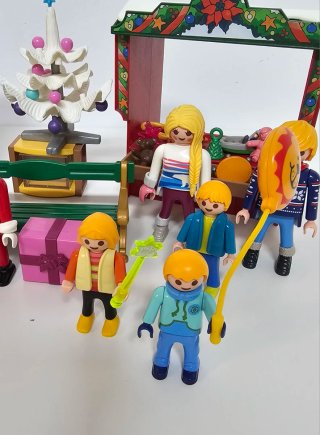 Playmobil Mercadillo Navideño 4891
