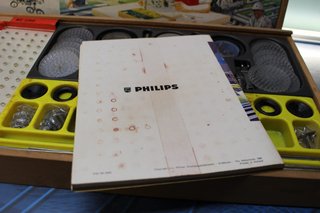 Antiguo juego Philips ME 1200, Mechanical Engineer. Años 60.
