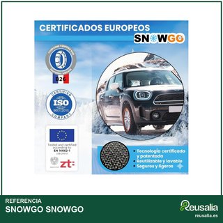 SNOWGO cadenas textiles nieve talla L