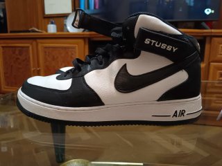 Nike Air Force 1 Mid x Stussy Talla 45