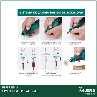 HYCHIKA herramienta rotativa velocidad variable