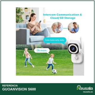 S600 Cámara seguridad 5G con visión nocturna